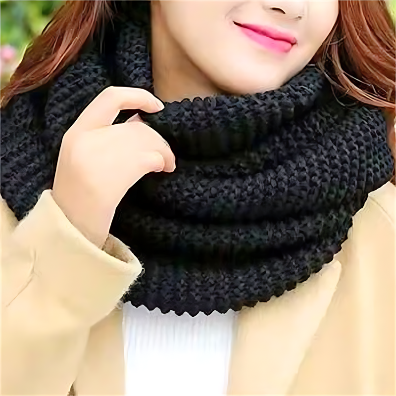 Gestrickter Loop-Schal Rundschal für Damen in verschiedenen Farben