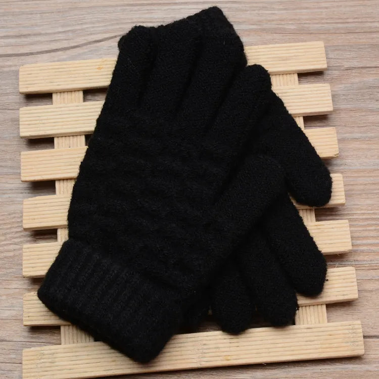 Unisex Strickhandschuhe mit Touchscreen-Funktion