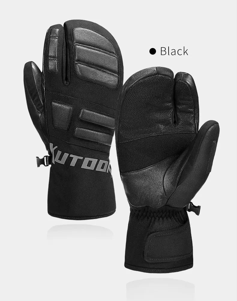 Unisex Winter Skihandschuhe Thermofutter Winddicht Wasserdicht