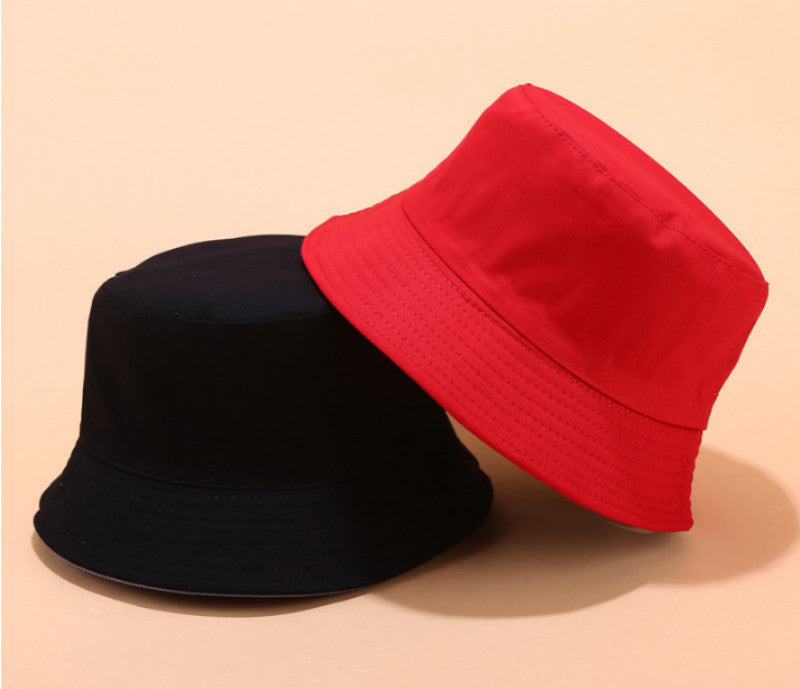 Wende Fischerhut in Schwarz und Farbe – Unisex Sonnenhut