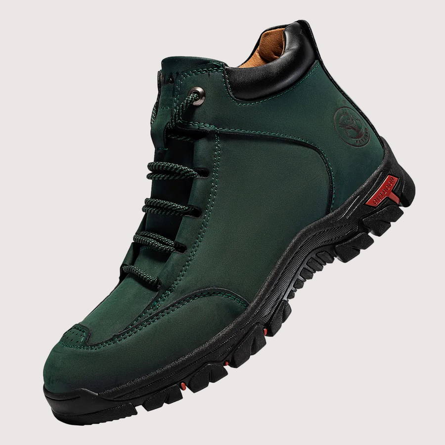 Herren Outdoor Stiefel mit Schnürung – Wanderstiefel mit Profilsohle in verschiedenen Farben