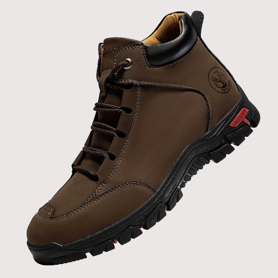 Herren Outdoor Stiefel mit Schnürung – Wanderstiefel mit Profilsohle in verschiedenen Farben