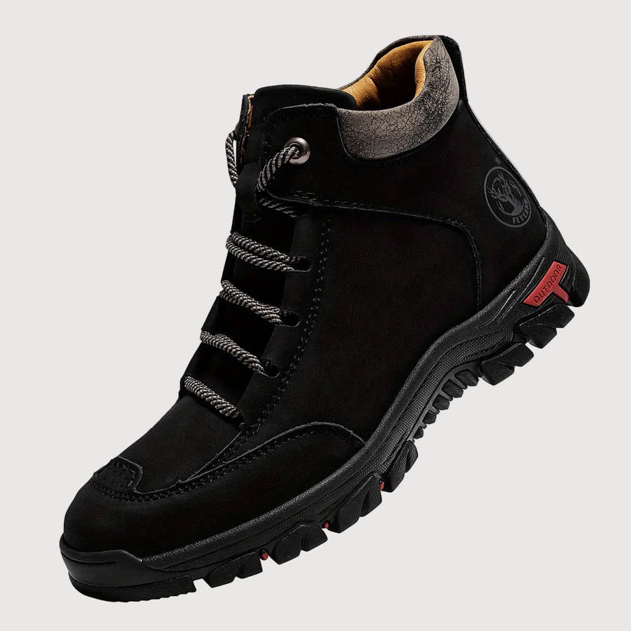 Herren Outdoor Stiefel mit Schnürung – Wanderstiefel mit Profilsohle in verschiedenen Farben