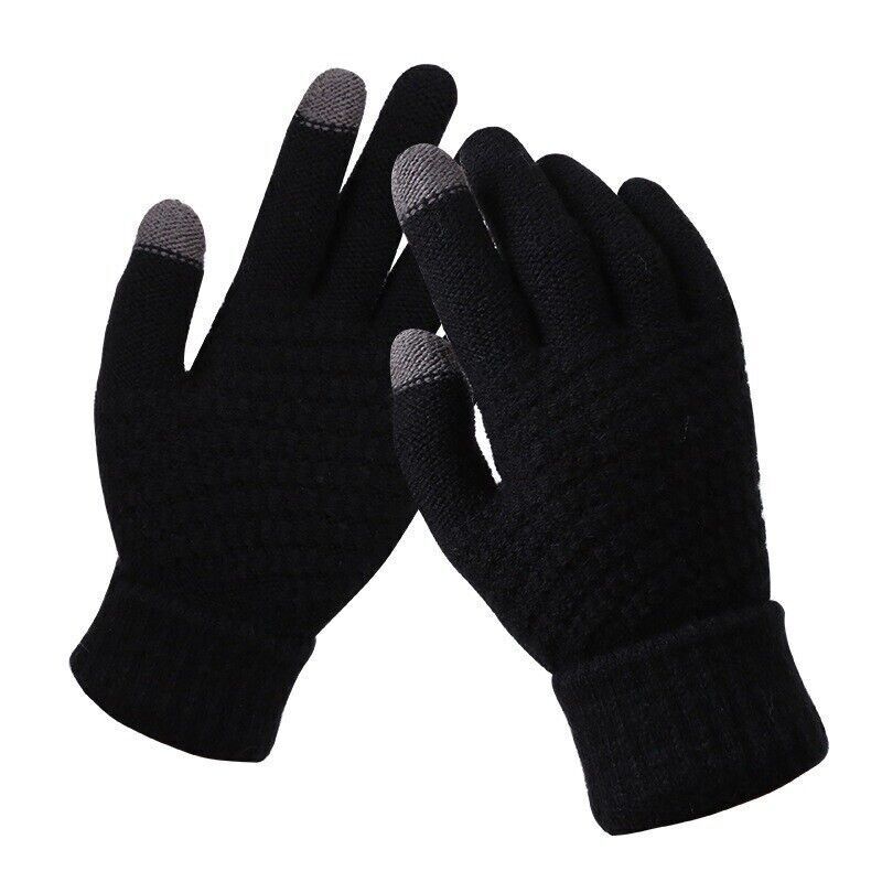 Unisex Strickhandschuhe mit Touchscreen-Funktion