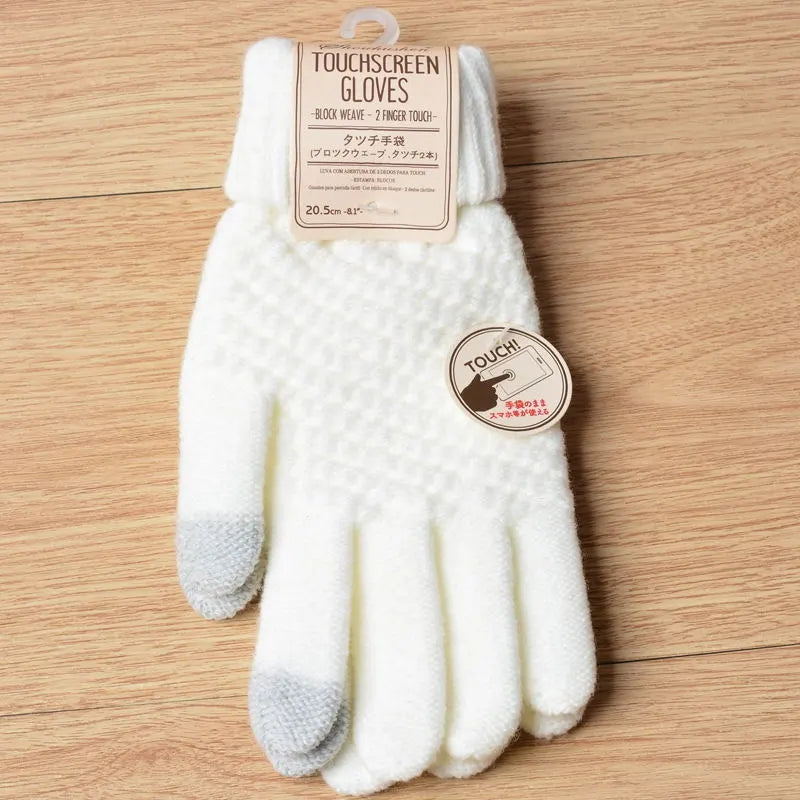 Unisex Strick Touchscreen Handschuhe für Smartphones