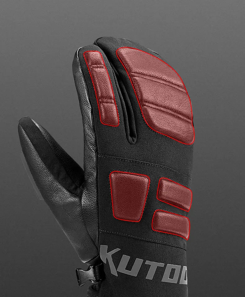Unisex Winter Skihandschuhe Thermofutter Winddicht Wasserdicht