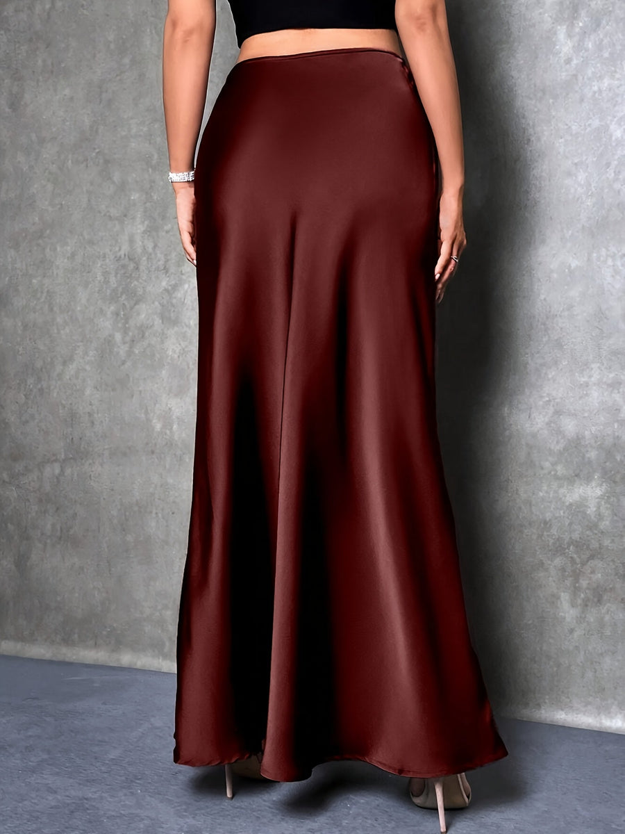 Damen Eleganter Maxirock für festliche Anlässe und Abendmode