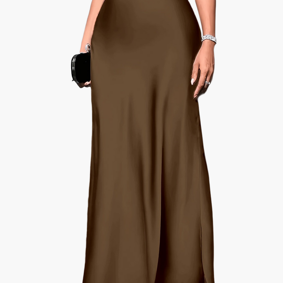 Damen Eleganter Maxirock für festliche Anlässe und Abendmode