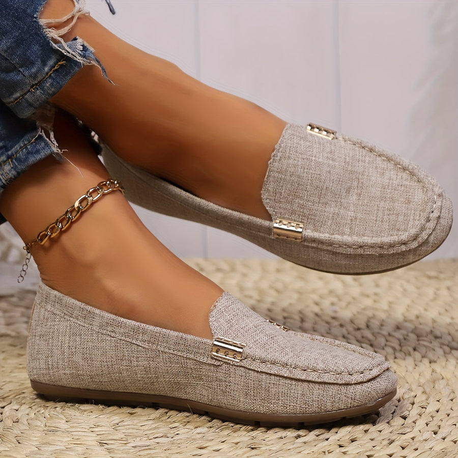 Damen Mokassins Loafer Slip-On Schuhe – Bequemer Freizeitstil für Alltag & Büro