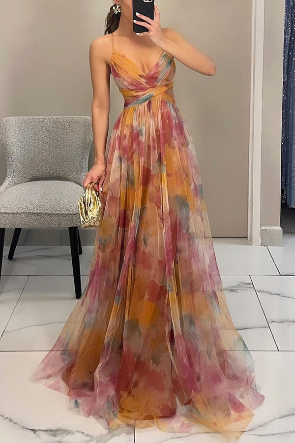 Damen Abendkleid Maxi Elegantes Sommerkleid für besondere Anlässe