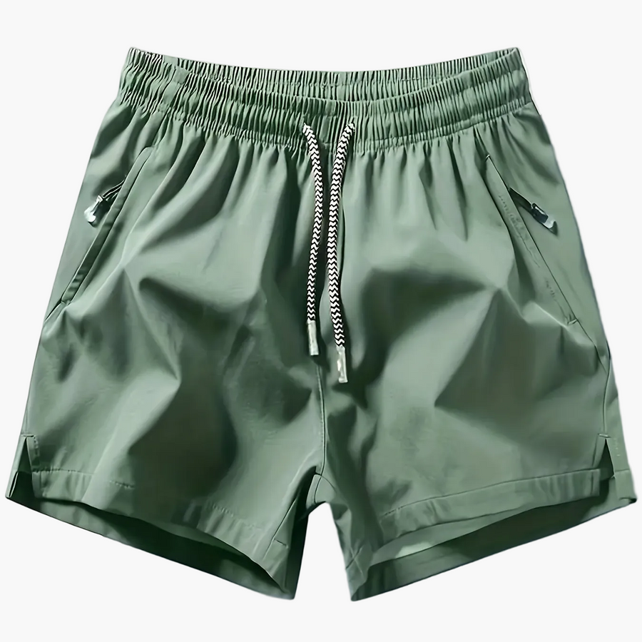 Herren Sportliche Laufshorts mit elastischem Bund und Kordelzug – Ideal für Training und Freizeit