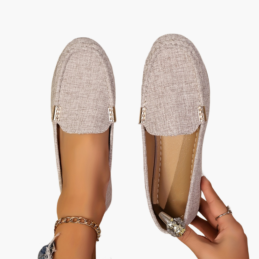 Damen Mokassins Loafer Slip-On Schuhe – Bequemer Freizeitstil für Alltag & Büro