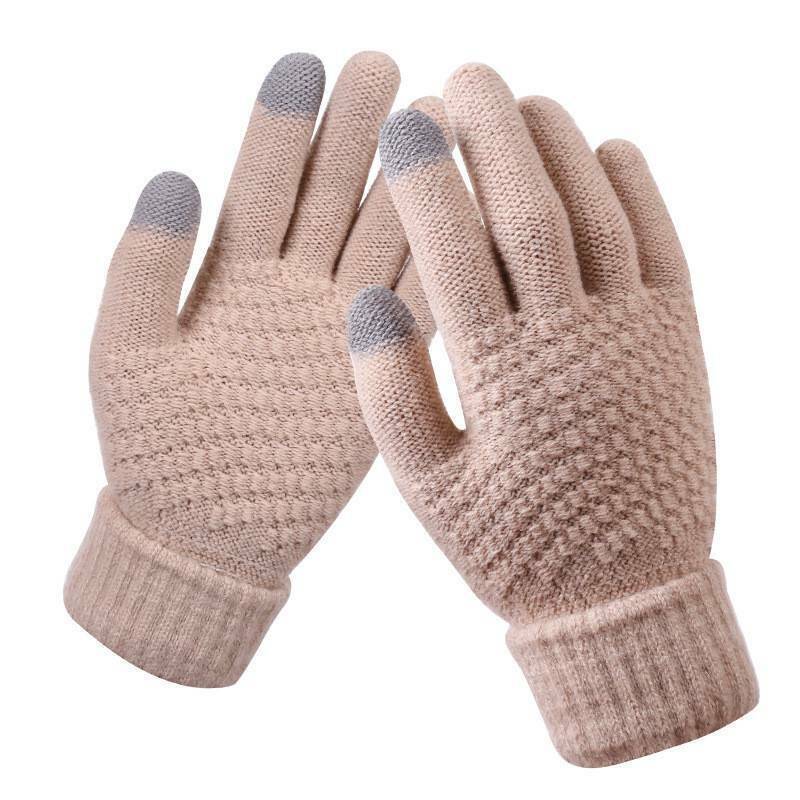 Unisex Strick Touchscreen Handschuhe für Smartphones