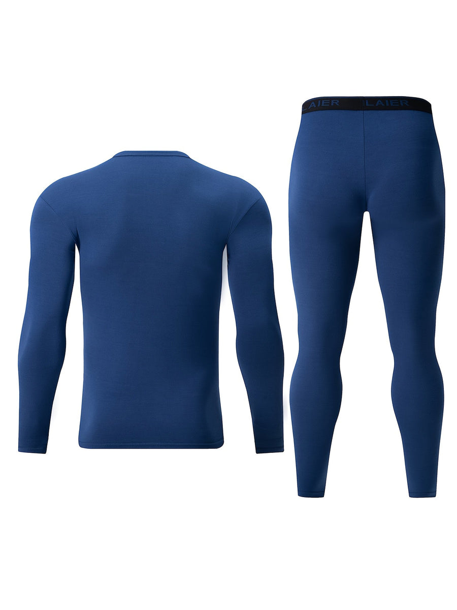 Thermo Unterwäsche Set Herren Langarmshirt & Hose 2-teilig