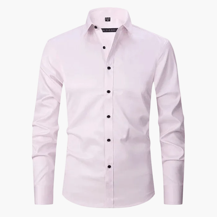 Herren Business-Hemd Slim Fit – Elegantes Knitterfreies Langarmhemd für Büro & Freizeit