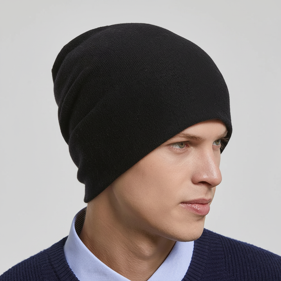 Unisex Mütze Beanie in Einheitsgröße weich für Herren & Damen