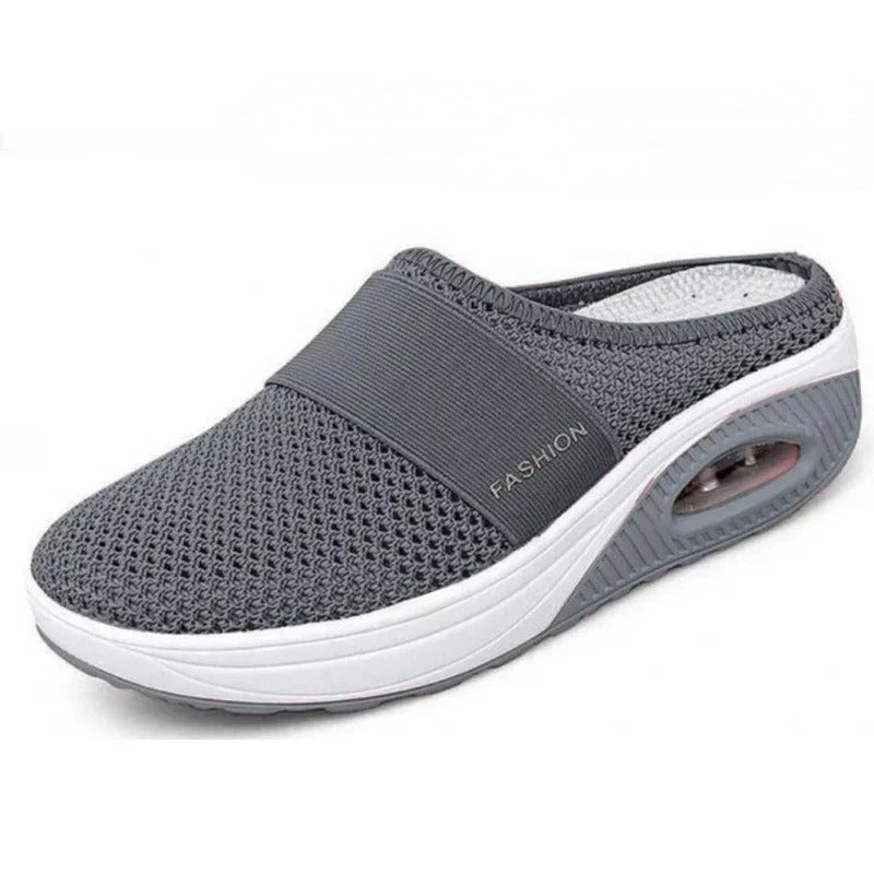 Damen Bequeme Slip-On Pantoletten mit Luftpolstersohle – Alltag & Komfort