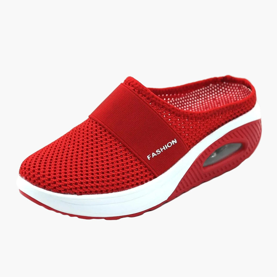 Damen Bequeme Slip-On Pantoletten mit Luftpolstersohle – Alltag & Komfort
