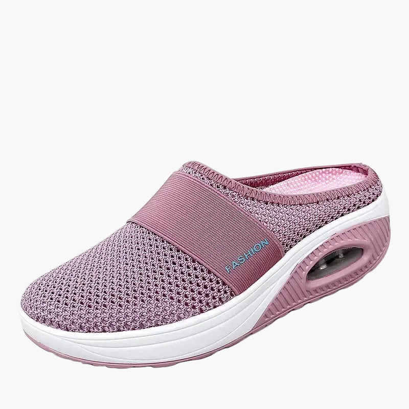 Damen Bequeme Slip-On Pantoletten mit Luftpolstersohle – Alltag & Komfort