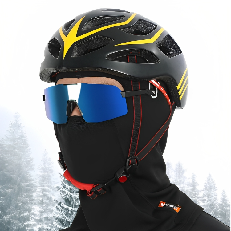Schwarze Sturmhaube Balaclava mit Netzbereich Winter Outdoor