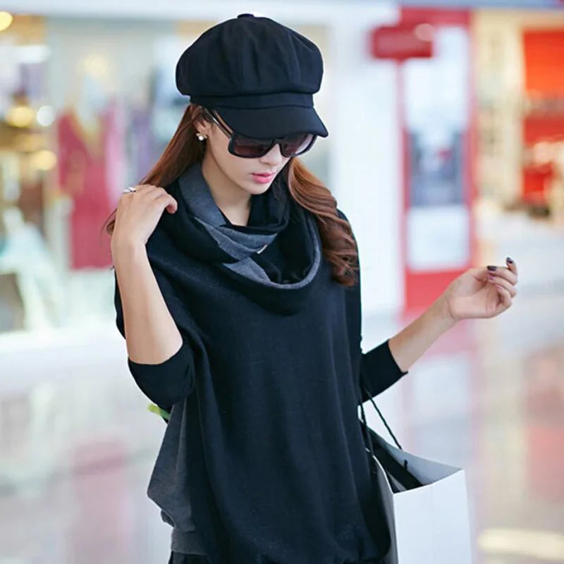 Bakkerspet voor dames, newsboy cap in verschillende kleuren