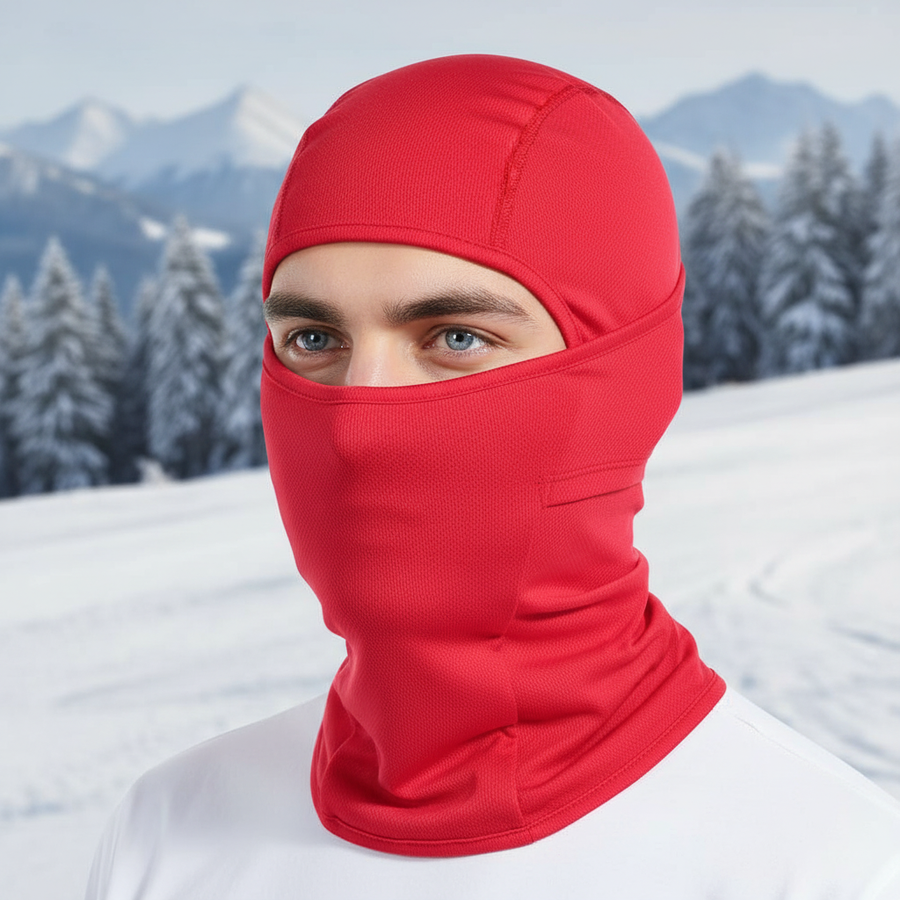 Unisex bivakmuts, skimasker, balaclava, ademend, voor wintersport en outdoor