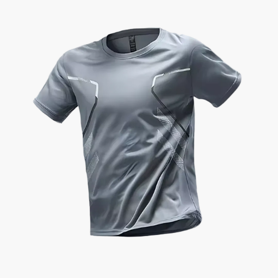 Herren Sport T-Shirt Funktionsshirt Trainingsshirt – Atmungsaktiv & Schnell trocknend für Fitness & Laufen