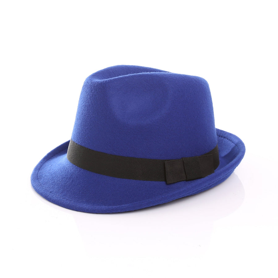 Unisex Fedora Hut mit Band – Verschiedene Farben