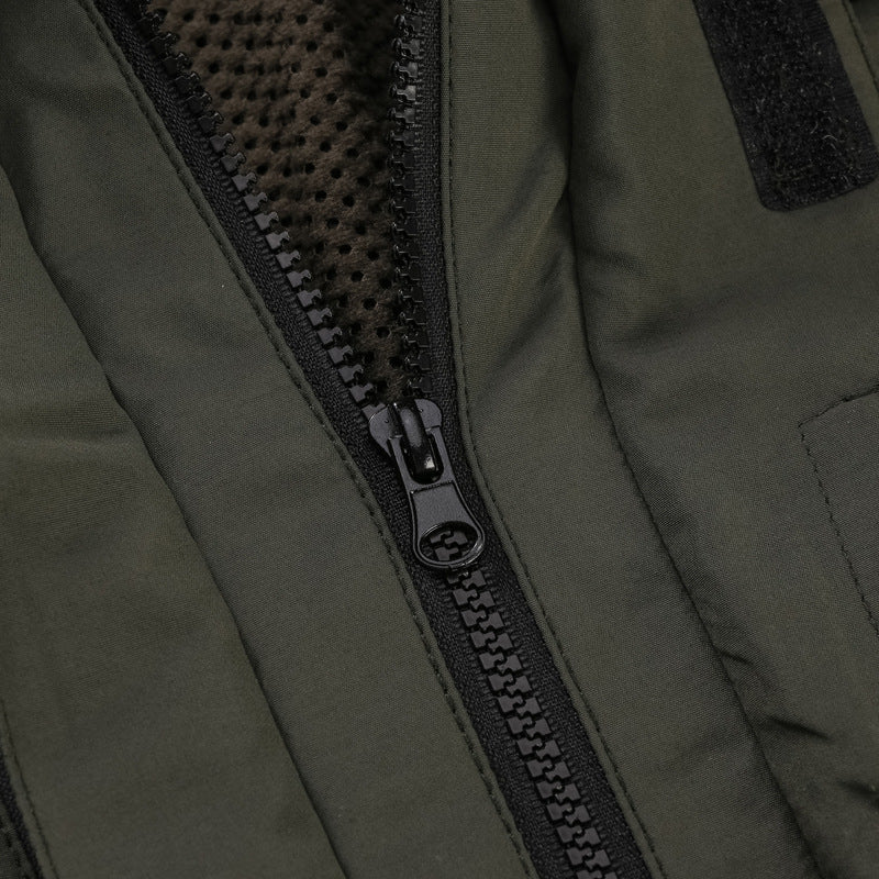 Outdoorjas voor heren met capuchon & meerdere zakken