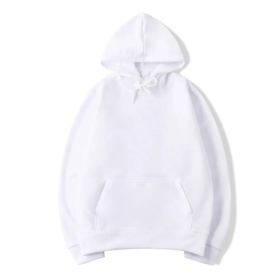 Unisexhoodie met capuchon en kangoeroezak - Verschillende kleuren