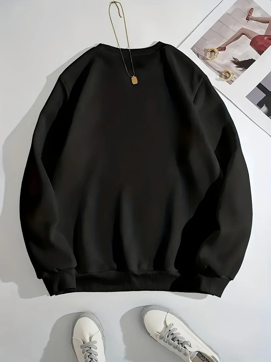 Unisex sweatshirt Brooklyn New York met ronde hals, grijs