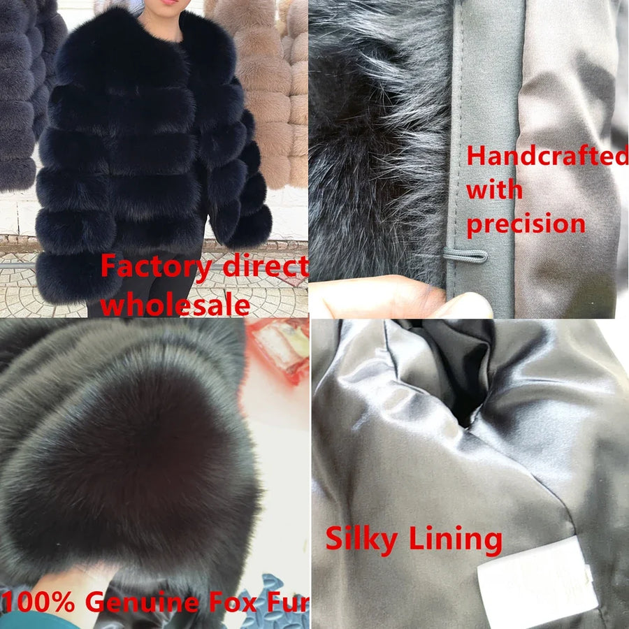 Damen Kurzjacke mit Kunstfell, Winterjacke mit gerippten Ärmeln, warmer Pelzmantel