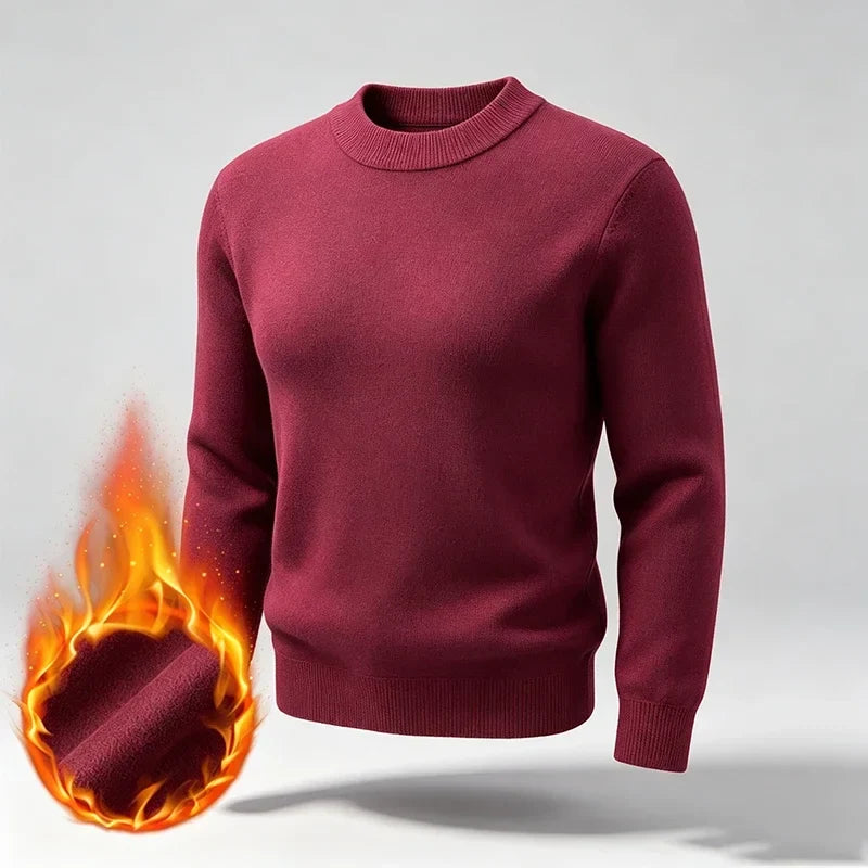 Heren coltrui, sweatshirt en shirt met lange mouwen in thermische look