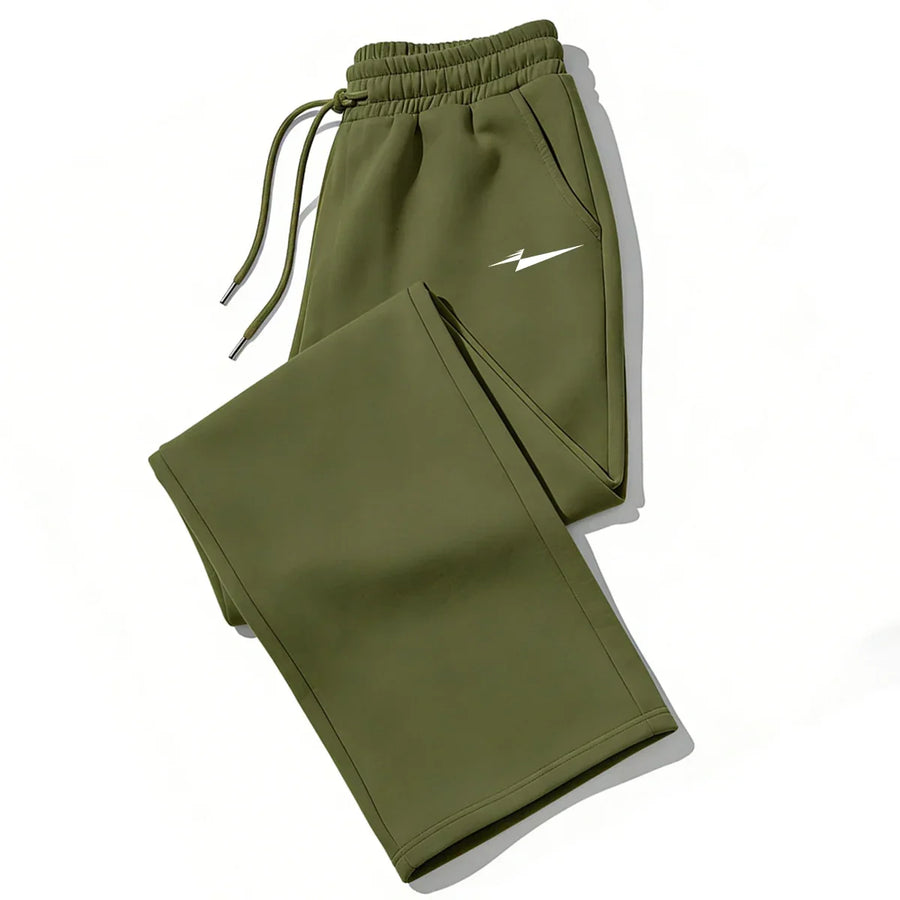 Uniseks joggingbroek met tunnelkoord en logo