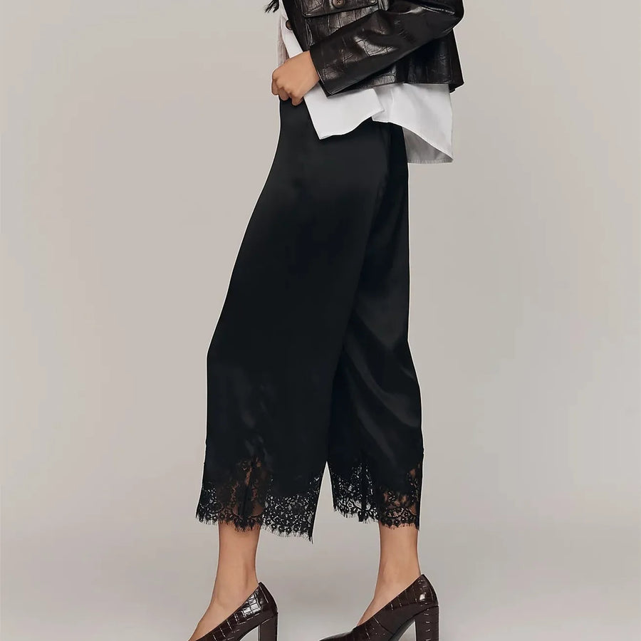 Damesculotte met kant, elegante snit