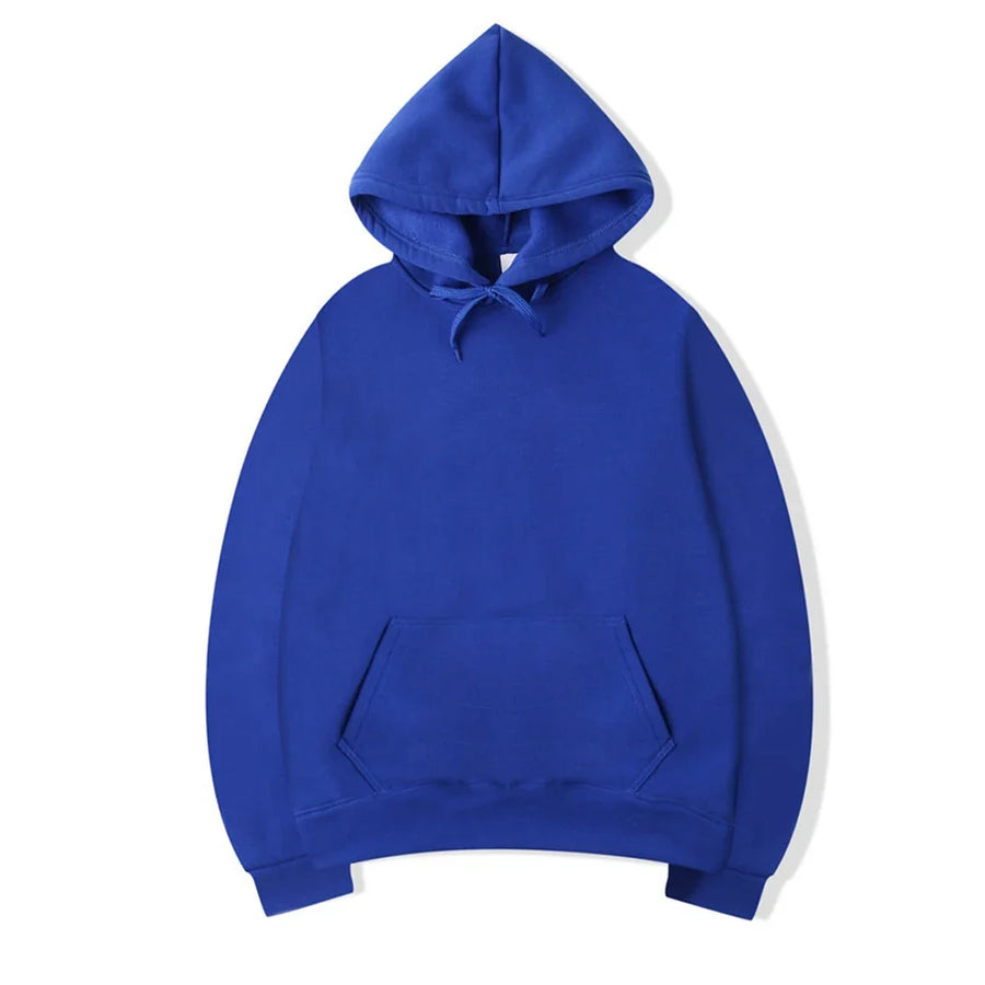 Unisexhoodie met capuchon en kangoeroezak - Verschillende kleuren