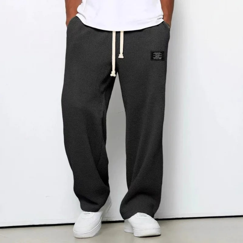 Herren Freizeithose Jogginghose Sporthose Lang mit Kordelzug