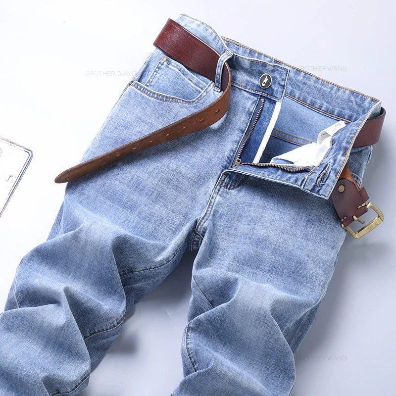 Herren Jeans Freizeithose Denim Regular Fit