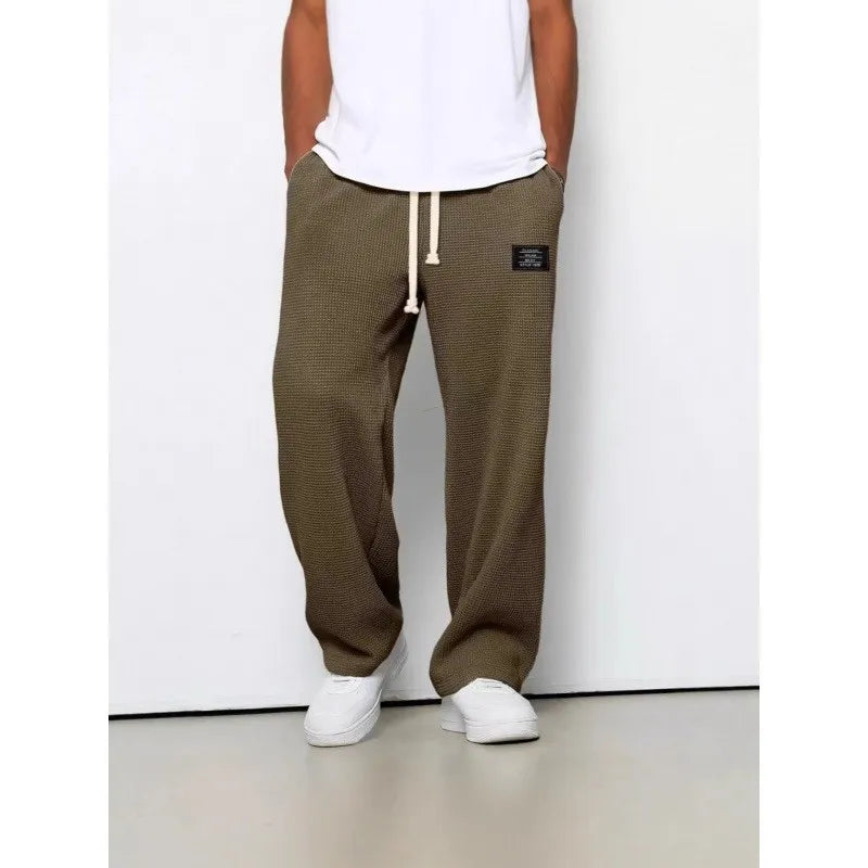 Herren Freizeithose Jogginghose Sporthose Lang mit Kordelzug