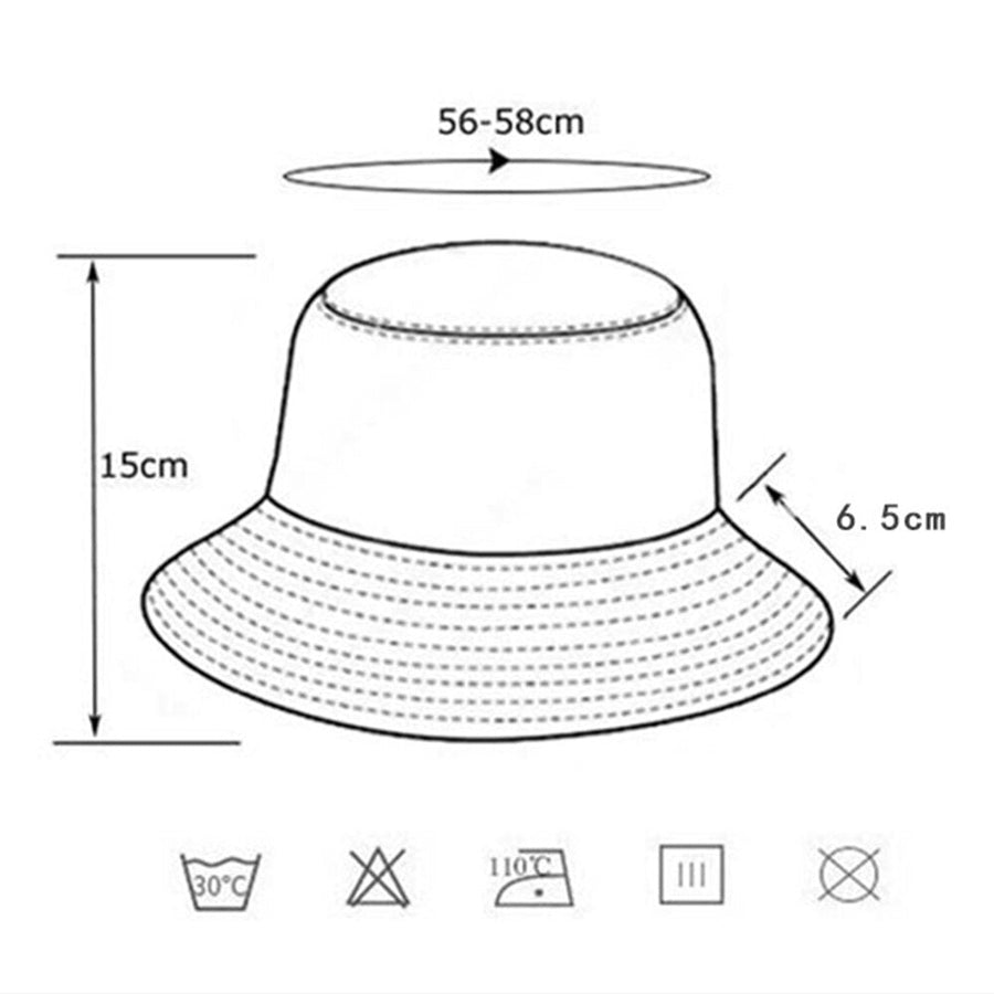 Tweekleurige bucket hat van imitatiebont, zacht gevoerd