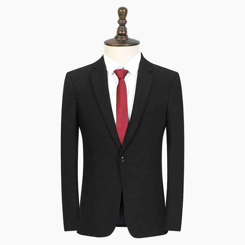 Eleganter Herren Business Anzug – Klassischer Dreiteiler für Büro & Feierlichkeiten