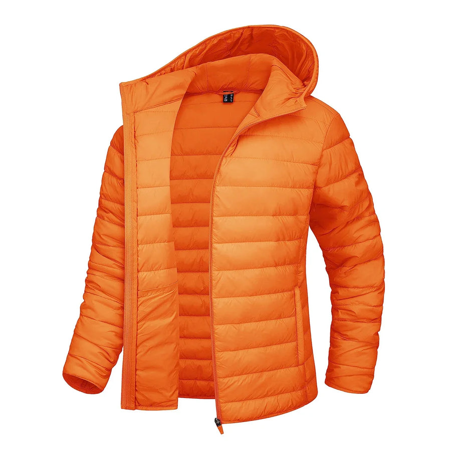 Damen Steppjacke mit Kapuze, leicht & gefüttert, warm für Herbst & Winter