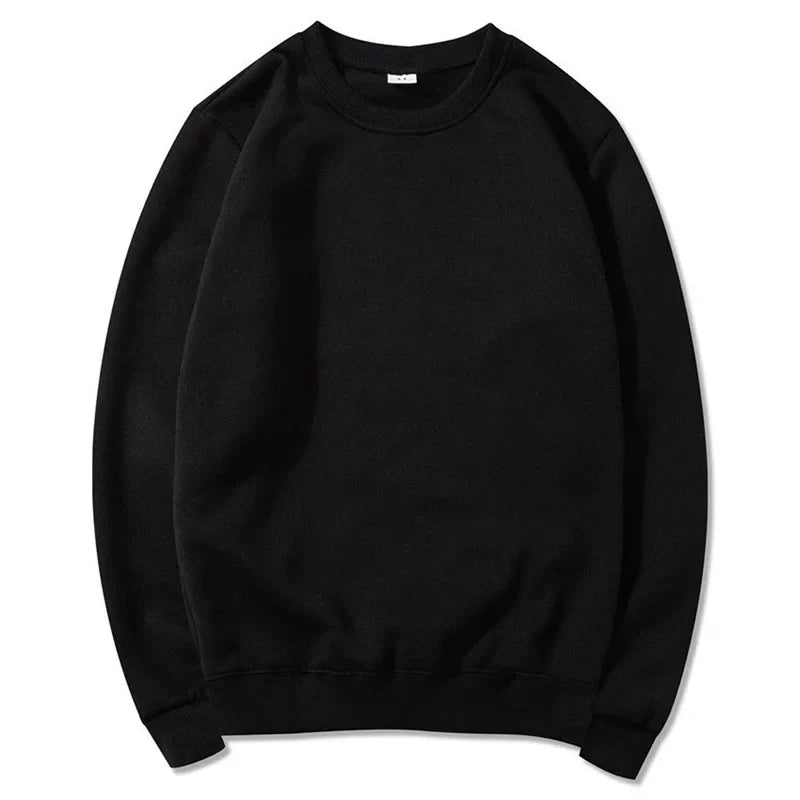 Oversized damessweatshirt met ronde hals en lange mouwen, casual trui