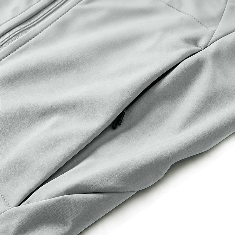 Unisex Kapuzenjacke Winddicht Wasserdicht Warm Gefüttert für Outdoor & Sport
