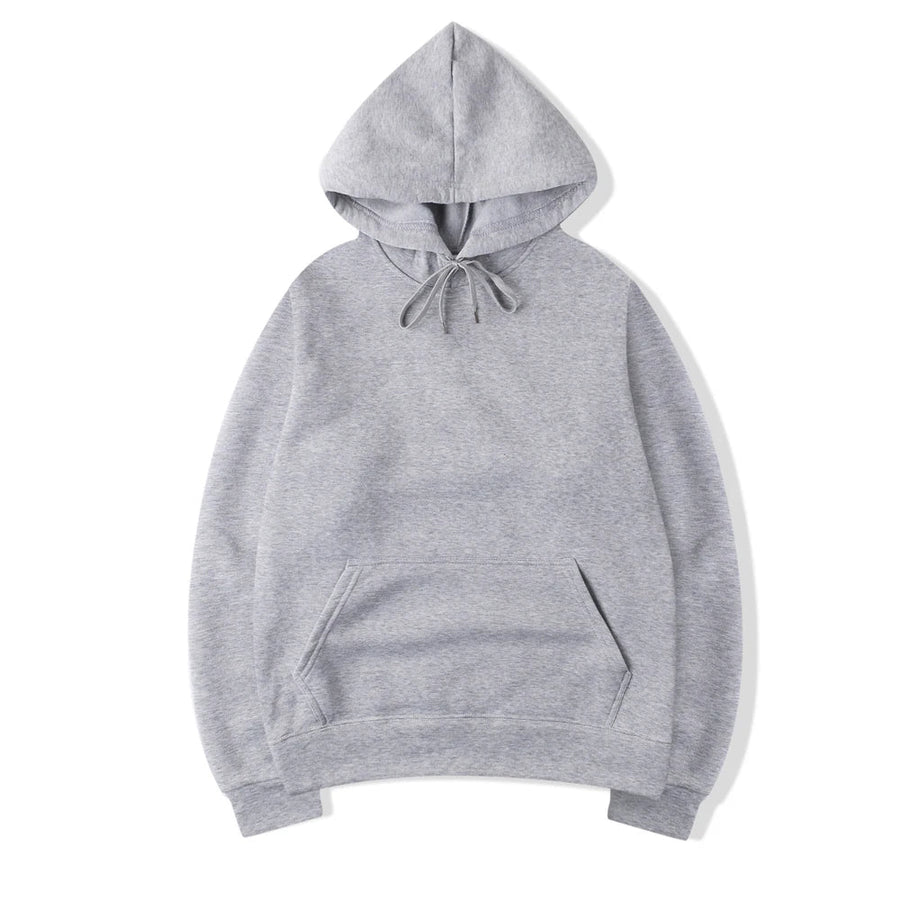 Unisexhoodie met capuchon en kangoeroezak - Verschillende kleuren