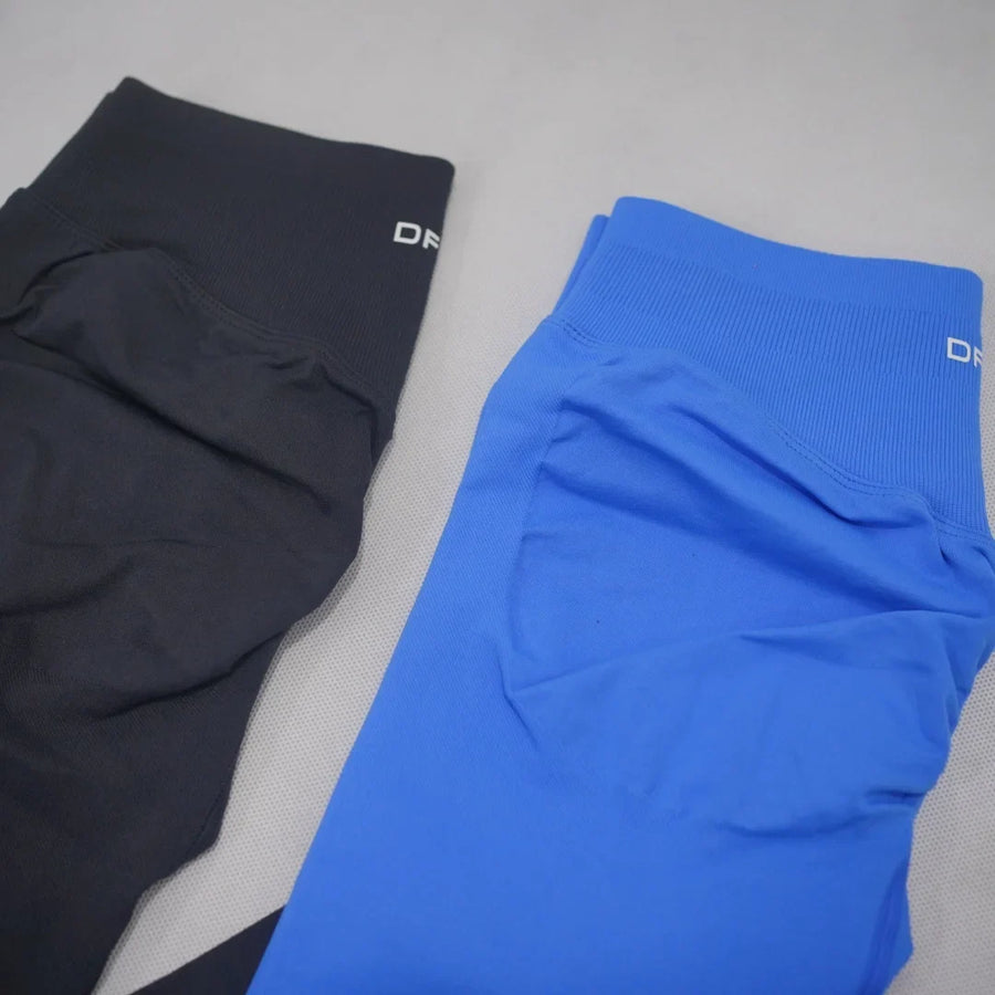 Sportieve bootcutbroek voor dames met hoge taille, elastische yogalegging, zacht