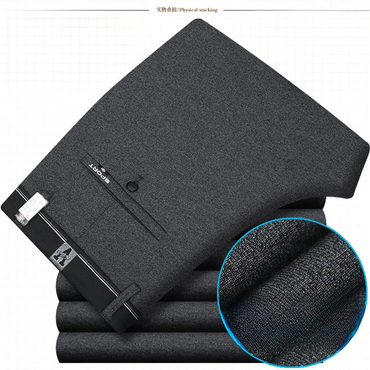 Heren pantalon voor zakelijke gelegenheden en vrije tijd, slim fit