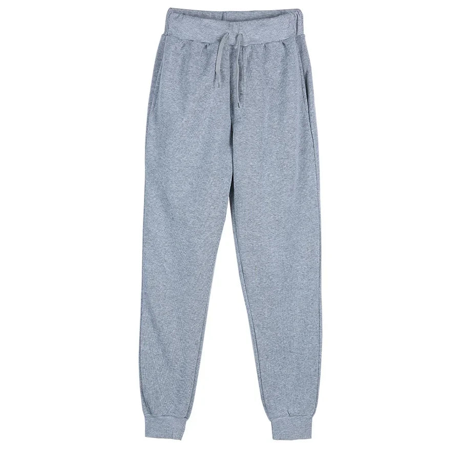 Unisex Jogginghose Sportlich Freizeithose mit Kordelzug Bündchen Gelb