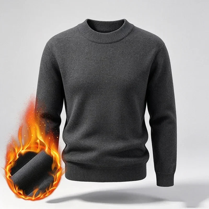 Heren coltrui, sweatshirt en shirt met lange mouwen in thermische look