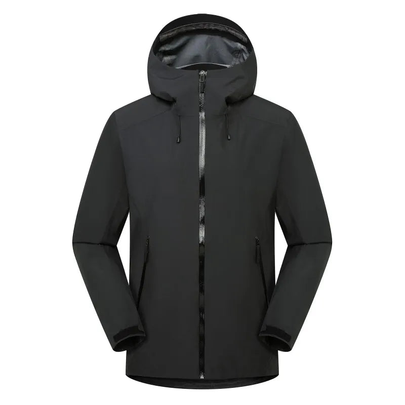 Funktionsjacke mit Kapuze für Herren – Wasserabweisend, Winddicht